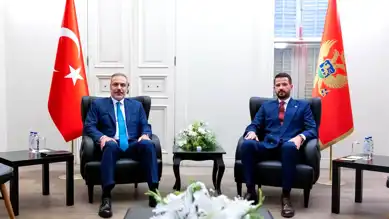 Fidan, Karadağ Cumhurbaşkanı Milatovic'i İstanbul'da Kabul Etti