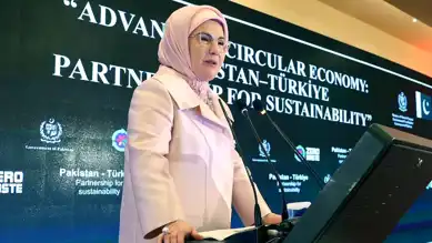 Emine Erdoğan Pakistan'da Sıfır Atık'ı Anlattı