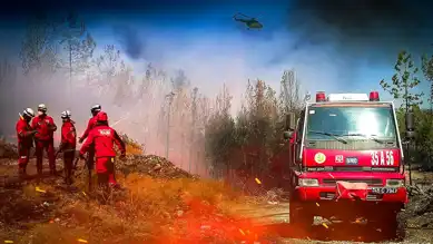 Yangınlara Anında Müdahale: 2 Dakikada Tespit, 11 Dakikada İlk Yardım